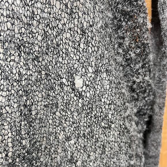 Helmut Lang Womens Alpaca Blend Bare Boucle Asymmetrical Tunic Sweater Sz M - Picture 5 of 14